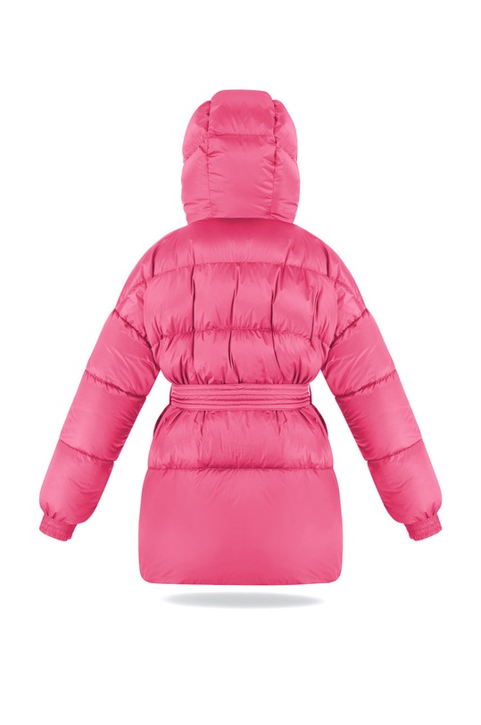 Fete Fluff Geacă de puf pentru copii Military.jacket roz