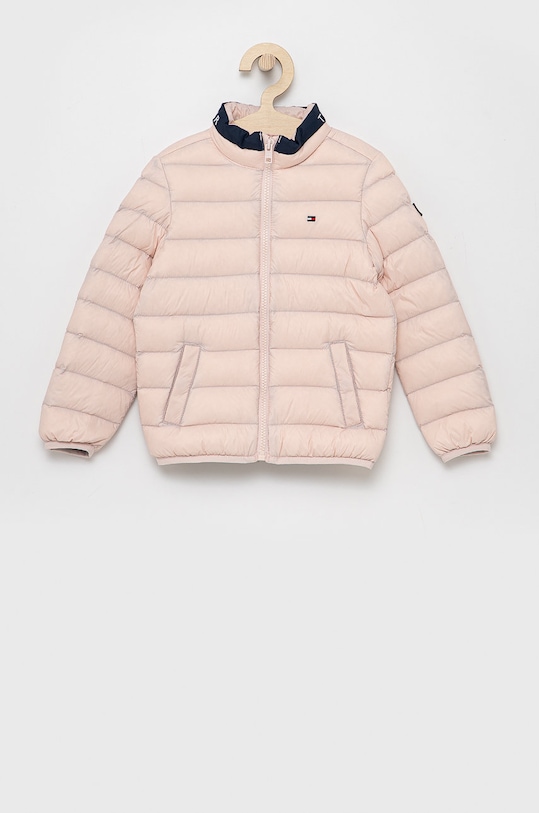 Детская пуховая куртка Tommy Hilfiger без подкладки розовый KS0KS00169.4890