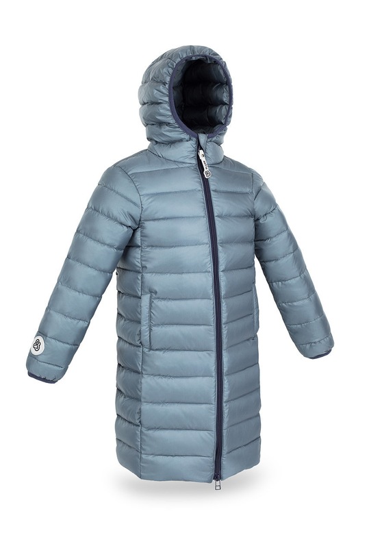 Fluff Geacă de puf pentru copii coat gri AW21