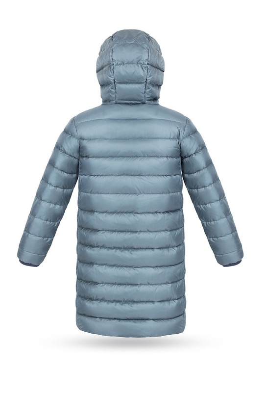 Băieți Fluff Geacă de puf pentru copii coat gri