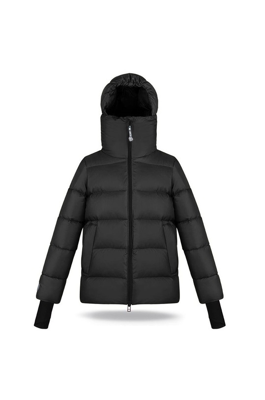 Fluff Kurtka puchowa dziecięca High.chin.guard.jacket czarny AW21