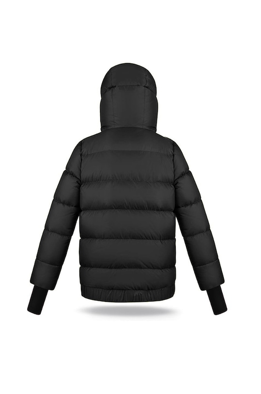 Fluff Kurtka puchowa dziecięca czarny High.chin.guard.jacket