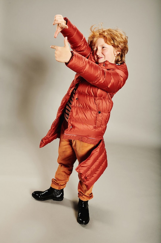 Fluff Kurtka puchowa dziecięca pozostałe różowy Two.lengths.coat