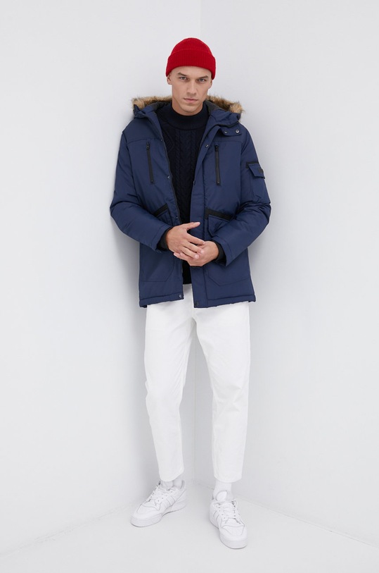 Jack & Jones Kurtka 12194323 granatowy AA00