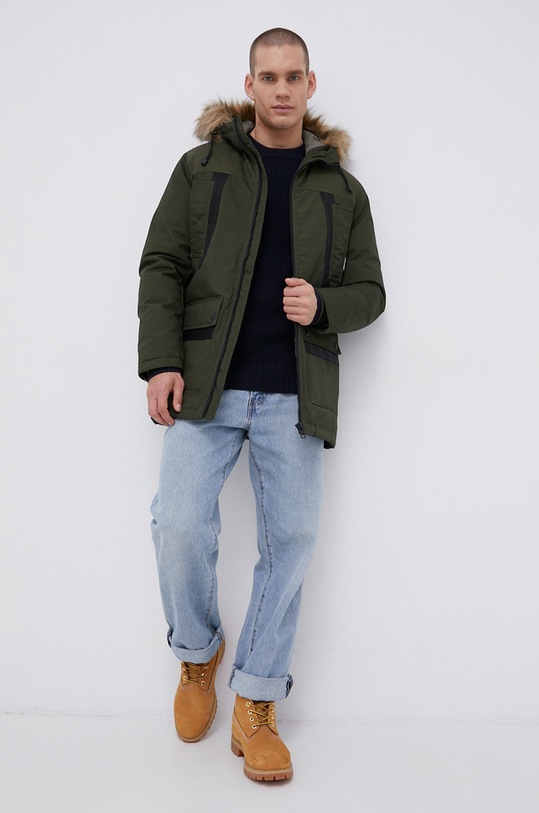 Jack & Jones Kurtka 12189986 zielony AW21