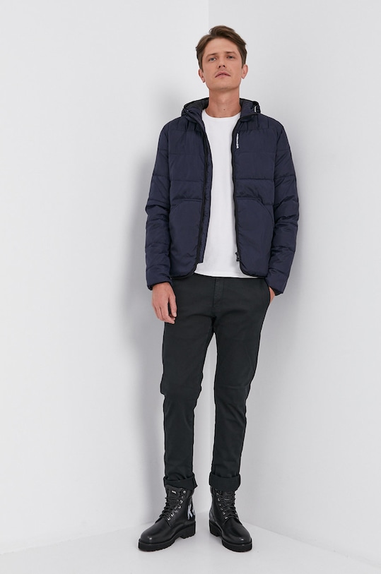 Calvin Klein Jeans Kurtka J30J318221.4890 J30J318221.4890 granatowy AW21