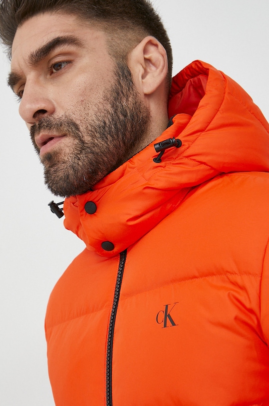 Calvin Klein Jeans kurtka puchowa pomarańczowy J30J318412.4890