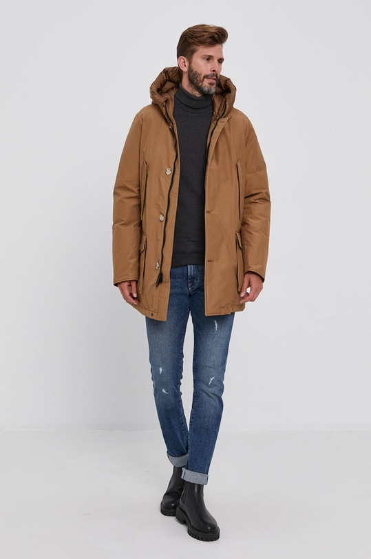 Woolrich down parka ARCTIC CFWOOU0483MRUT0001 brown AW22