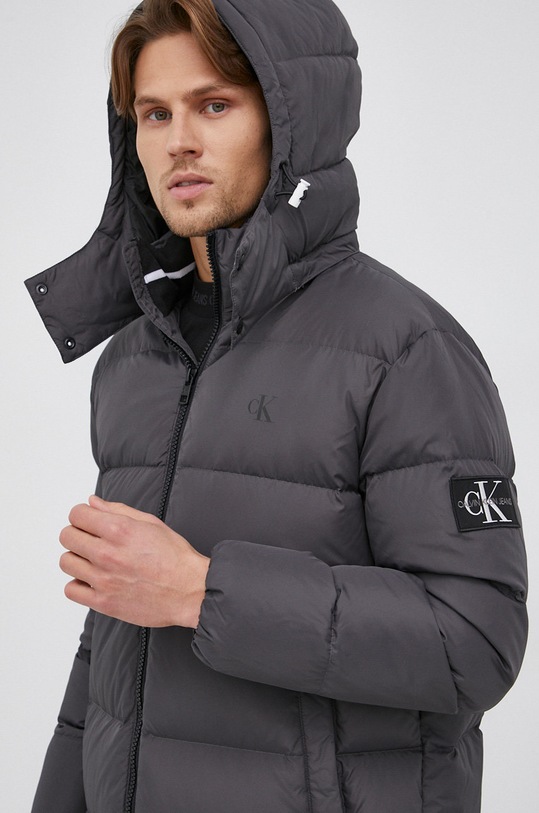 Calvin Klein Jeans Kurtka puchowa J30J318688.4890 szary J30J318688.4890