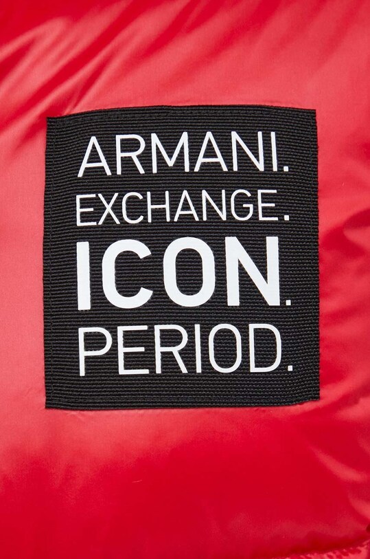 Puhovka Armani Exchange 8NZBP2.ZNYNZ rdeča