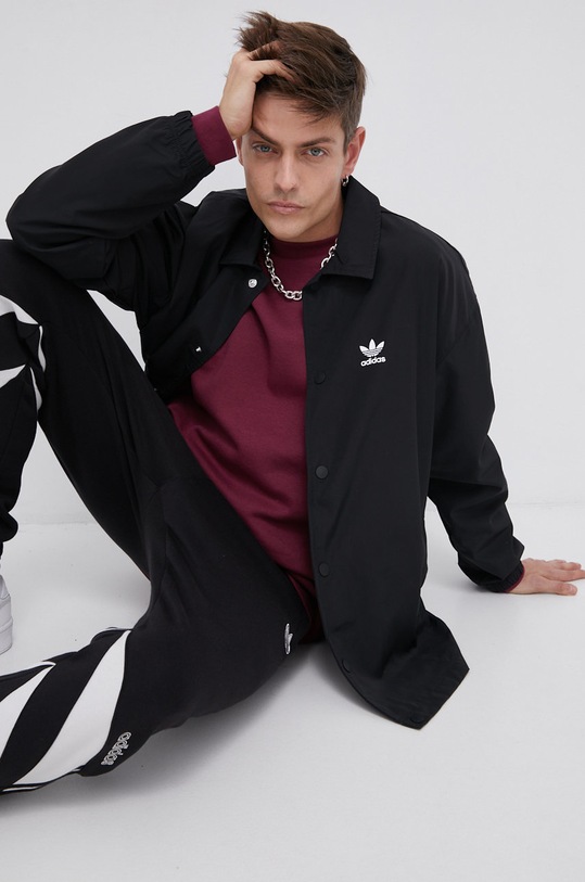 adidas Originals Kurtka Coach Jacket nieocieplane czarny H09129