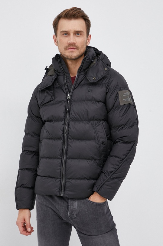 G-Star - Kurtka D20100.B958 z podszewką czarny D20100.B958