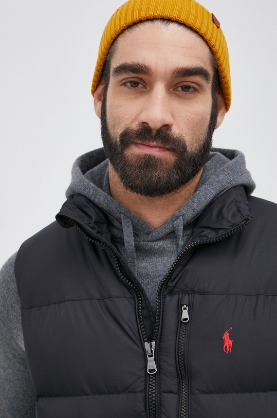 Polo Ralph Lauren bezrękawnik puchowy czarny 710825872001
