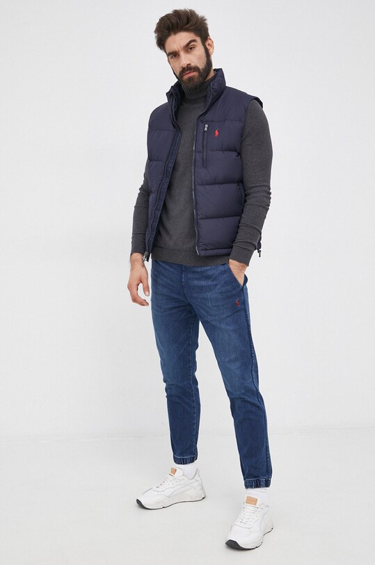 Polo Ralph Lauren bezrękawnik puchowy 710825872002 granatowy AW21