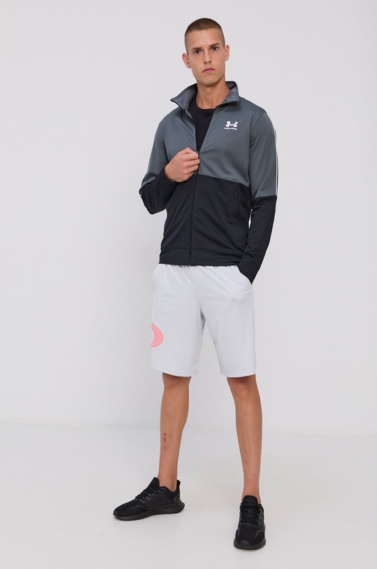 Under Armour bluza treningowa Pique 1366202 1366202 szary AW22