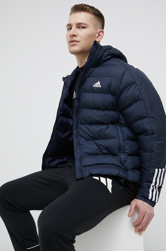 Adidas Performance Geacă GT1686 cu captuseala bleumarin GT1686
