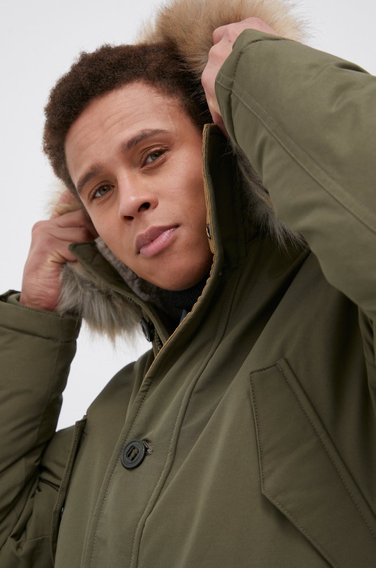 Wrangler Parka zielony W4D0WXXIX