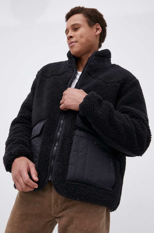 Wrangler Kurtka bez kaptura czarny W4F4YA100