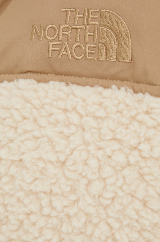 Páperová bunda The North Face Sherpa Nuptse Jacket NF0A5A8411G1 béžová