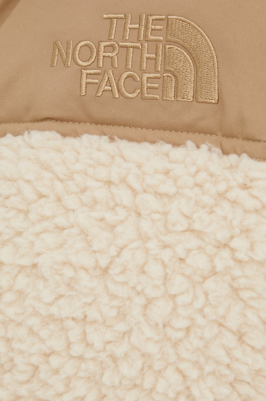 Páperová bunda The North Face Sherpa Nuptse Jacket NF0A5A8411G1 béžová