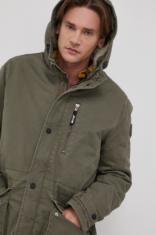 Mustang Parka zielony 1011575.6529