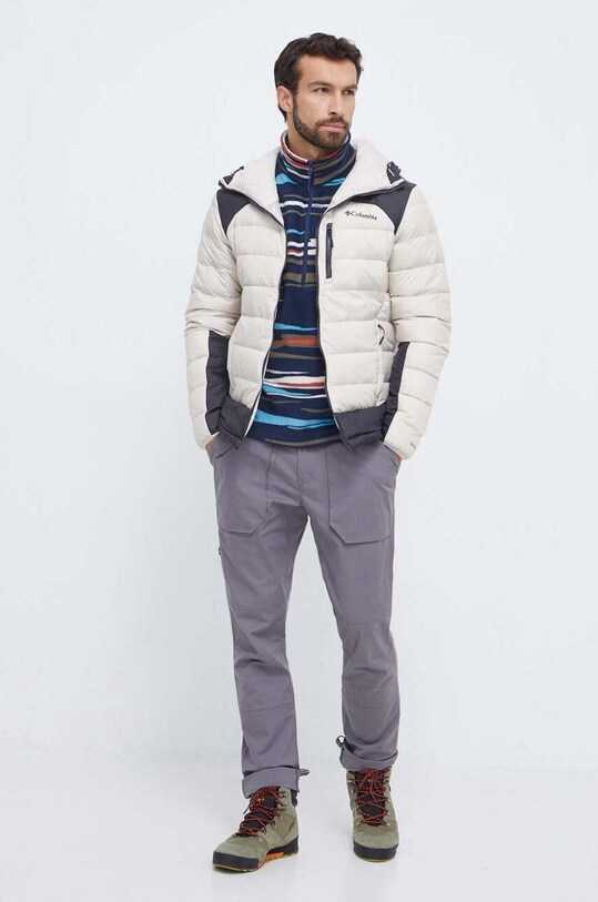 Columbia down jacket M Autumn Park Down Hoode 1930241 beige AW23