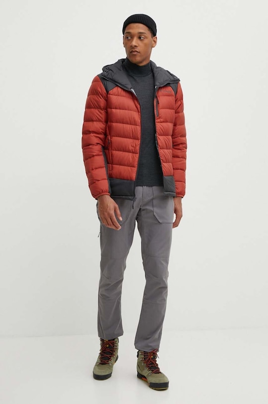 Páperová bunda Columbia M Autumn Park Down Hoode 1930241 červená AW23