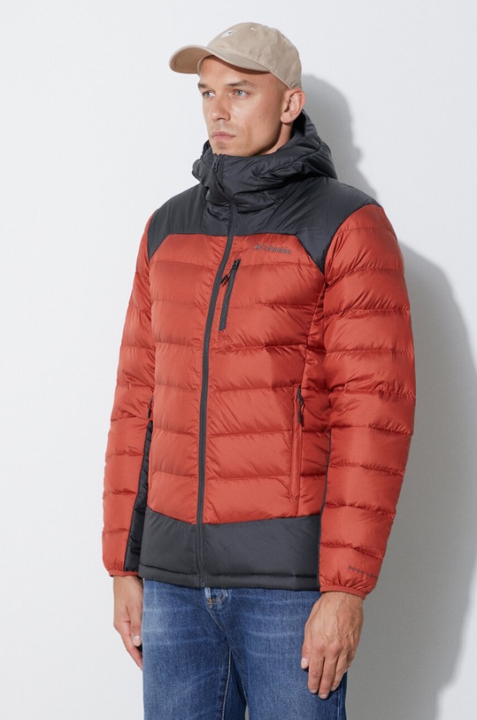 Columbia down jacket M Autumn Park Down Hoode red 1930241
