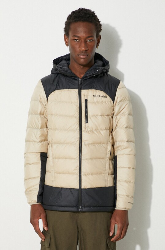 Columbia piumino transitorio beige 1930241