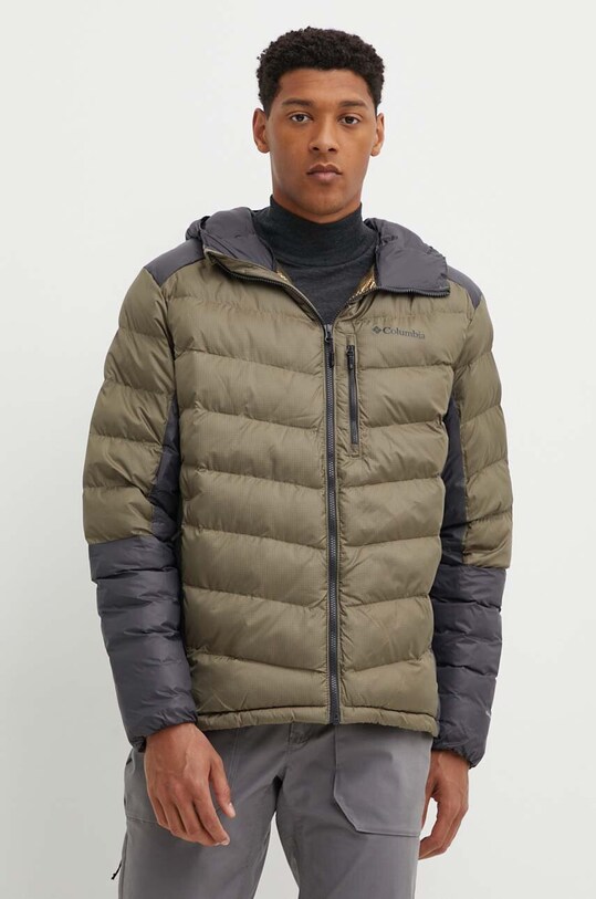 Αθλητικό μπουφάν Columbia Labyrinth Loop Hooded Ja εξωτερική πράσινο 1957343