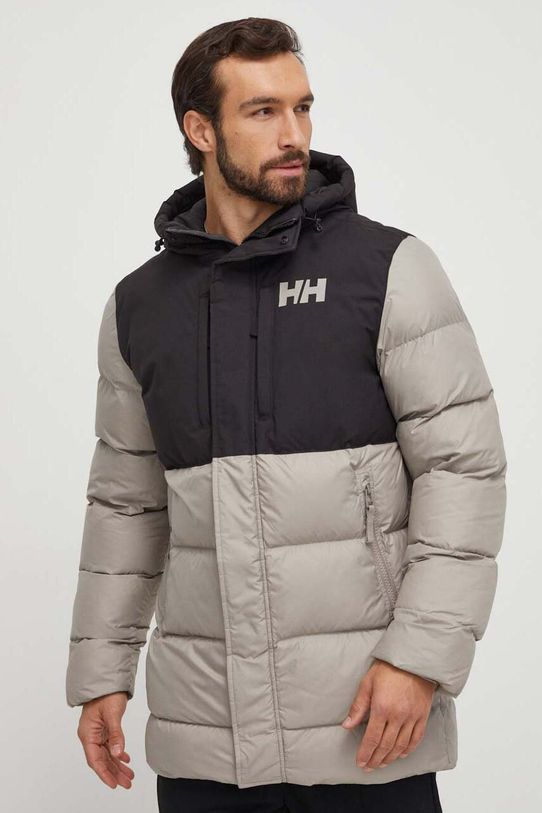 Športová bunda Helly Hansen ACTIVE PUFFY LONG JACKET zateplené béžová 53522