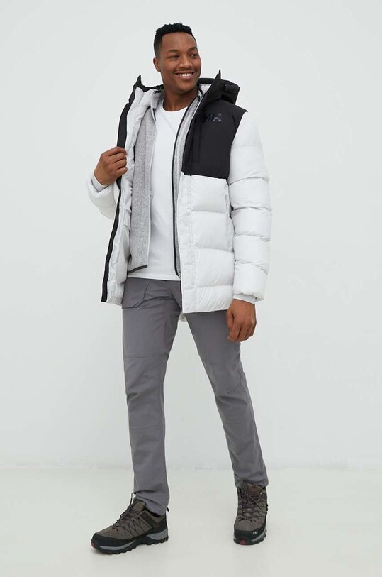 Helly Hansen geacă sport ACTIVE PUFFY LONG JACKET 53522 gri AW24