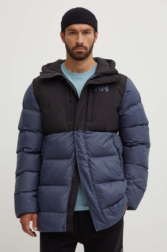 Športová bunda Helly Hansen ACTIVE PUFFY LONG JACKET zateplené modrá 53522