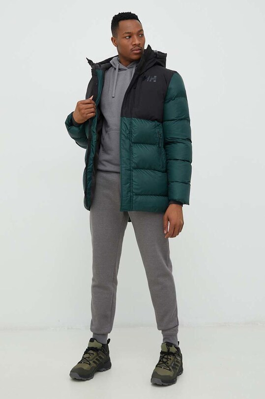 Helly Hansen geacă sport ACTIVE PUFFY LONG JACKET 53522 verde AW24
