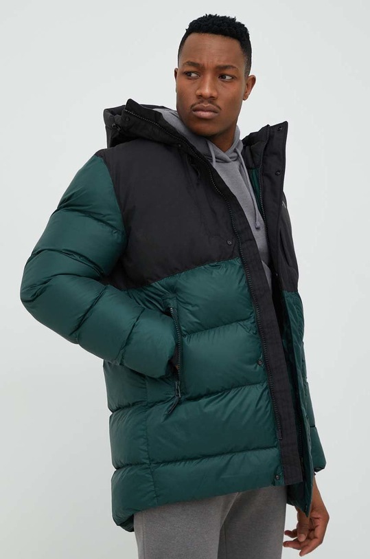 Sportovní bunda Helly Hansen ACTIVE PUFFY LONG JACKET zelená 53522