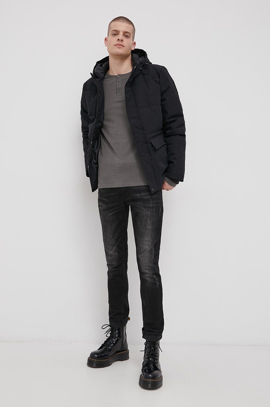 Solid Kurtka 21106242.194007 czarny AW21