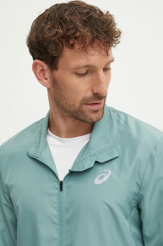 Jakna za trčanje Asics tirkizna 2011C344