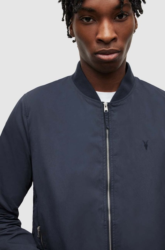 AllSaints kurtka bomber BASSETT BOMBER MJ006R niebieski AA00