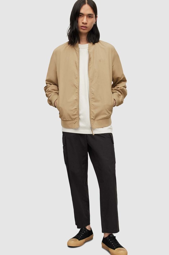 Куртка-бомбер AllSaints MJ006R бежевый