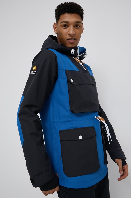 Bunda Colourwear modrá 7010135