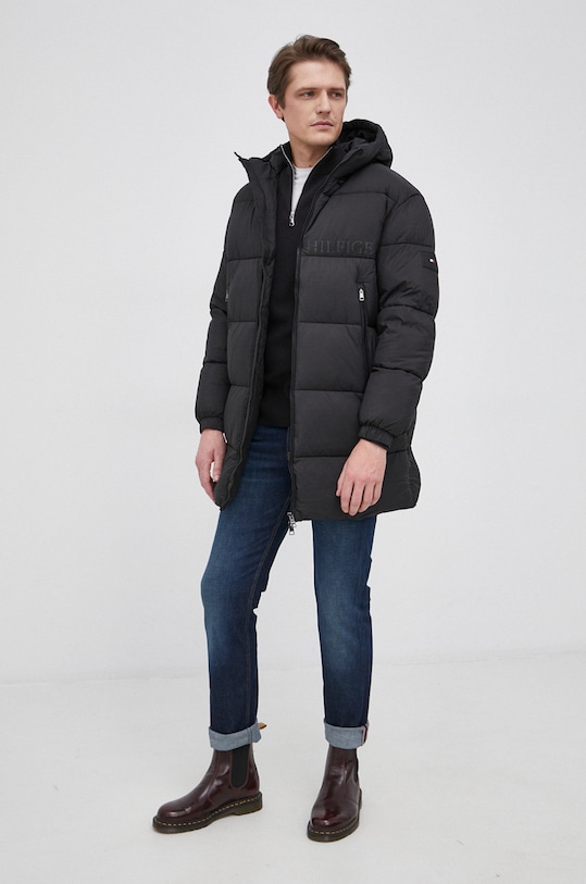 Tommy Hilfiger geaca cu captuseala negru MW0MW19657.4890