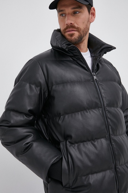 Μπουφάν με επένδυση από πούπουλα Karl Lagerfeld 216W1582 μαύρο AW21