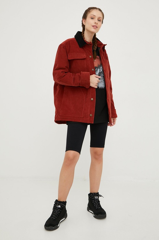 CAT Footwear Kurtka sztruksowa 2310642.12406 brązowy