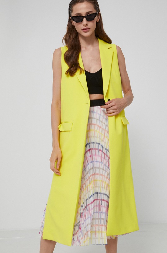 Karl Lagerfeld Kamizelka 215W1404 215W1404 żółty AW21