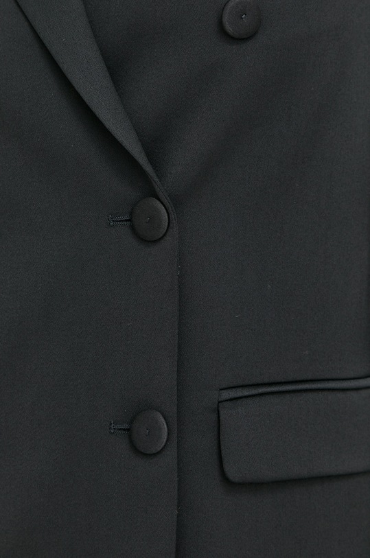 Twinset Marynarka z domieszką wełny 212TT2191 czarny