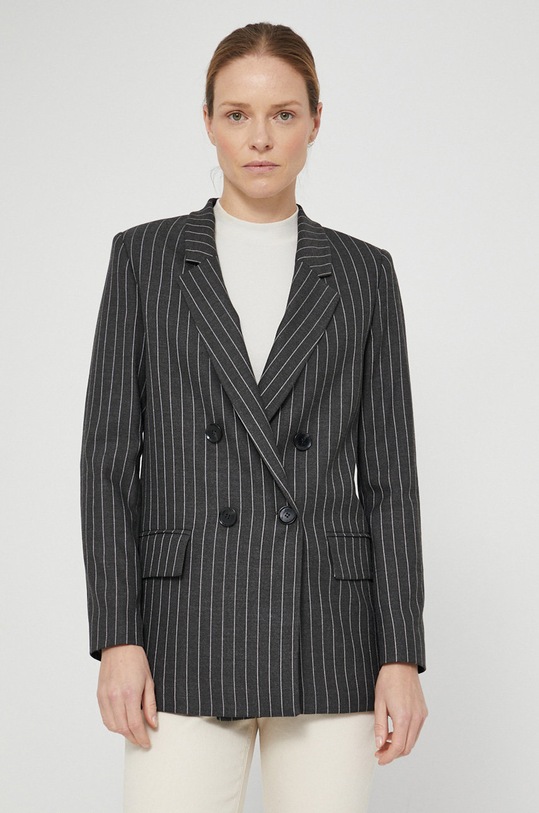 Sisley Marynarka 2MEY525N7.911 szary AW21
