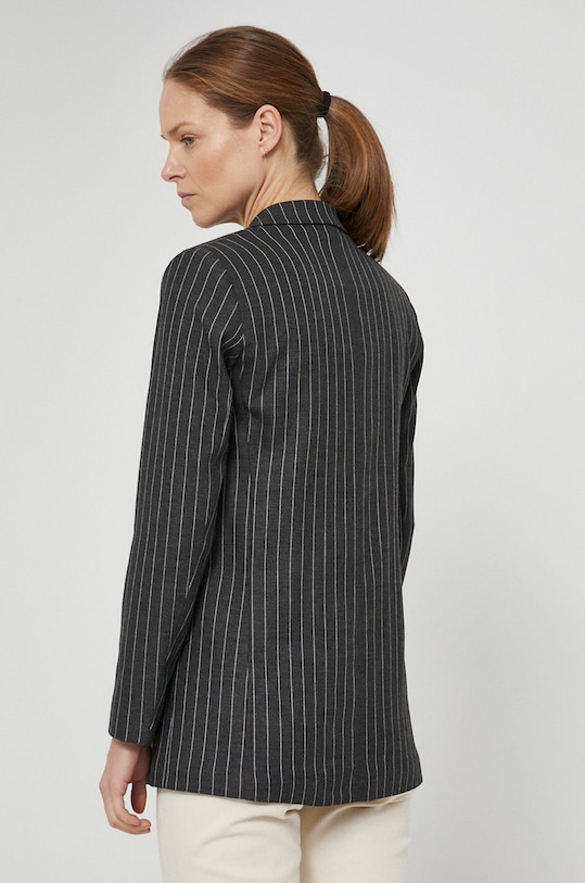 Odzież Sisley Marynarka 2MEY525N7.911 szary