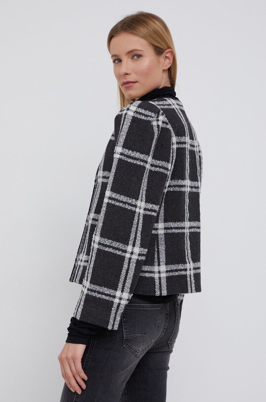 Odzież Sisley Marynarka z domieszką wełny 28L5525K6.911 czarny