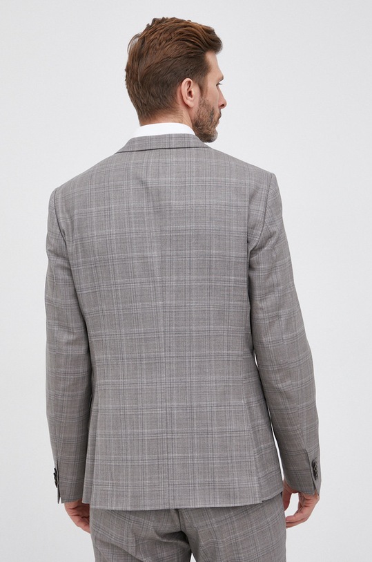 Odzież Tiger Of Sweden Marynarka z domieszką wełny T70361001 szary