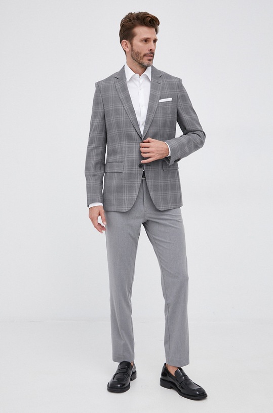 Boss - Sacou 50459984 gri AW21